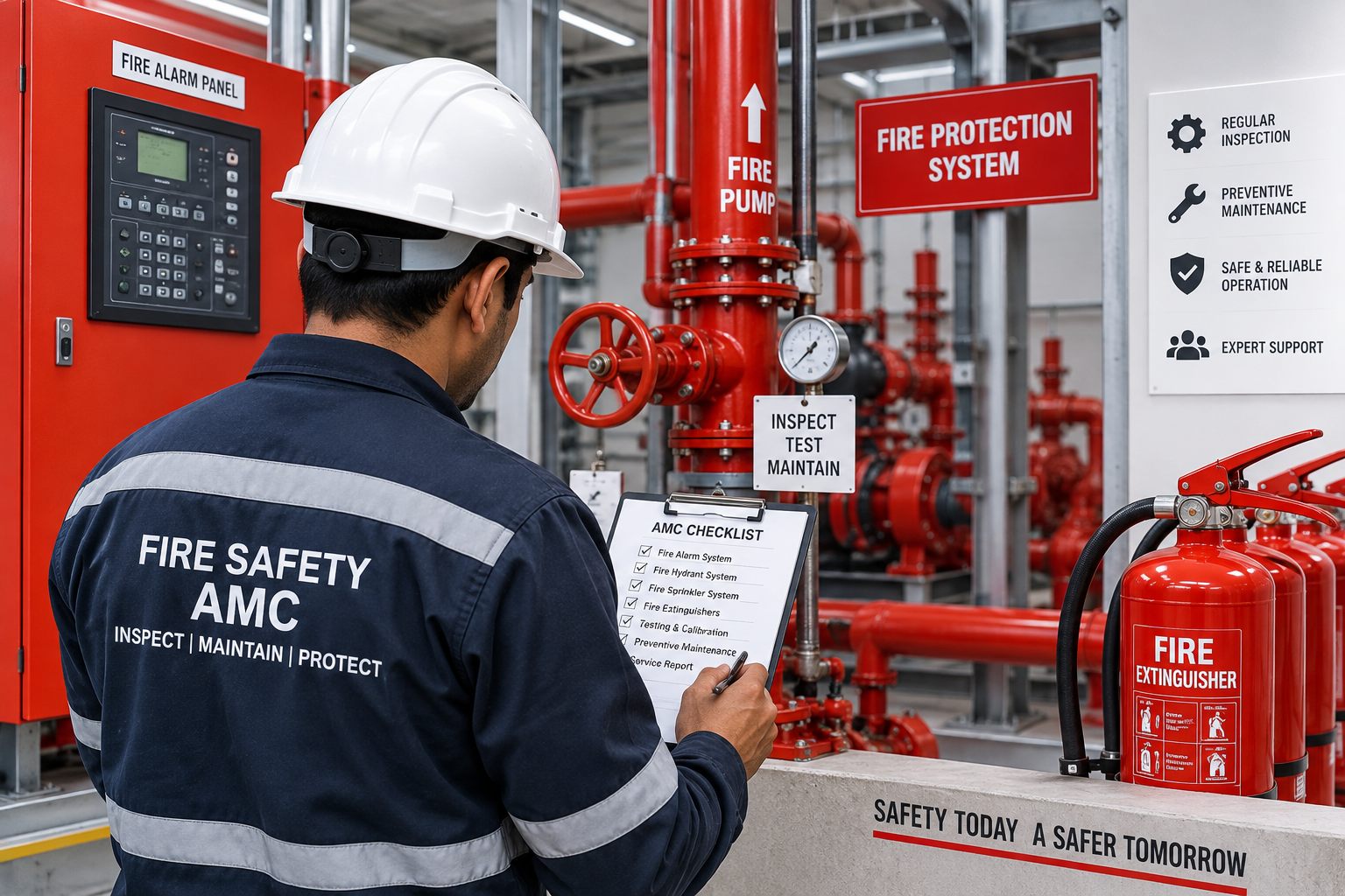 Fire Safety AMC and Maintenance - Rapid Fire Prevention